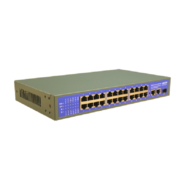 24-Port 10/100Mbps PoE Switch APTEK SF1243P